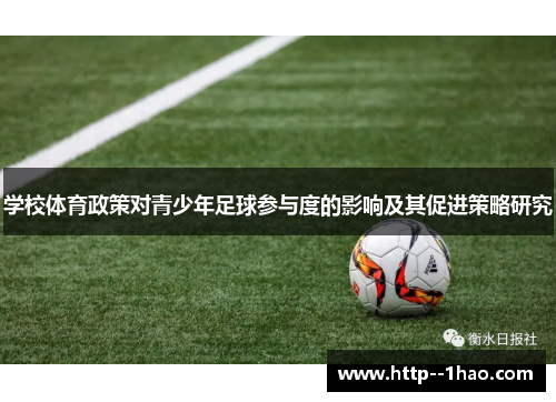 学校体育政策对青少年足球参与度的影响及其促进策略研究