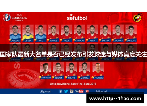 国家队最新大名单是否已经发布引发球迷与媒体高度关注 国家队最新大名单是否已经发布引发球迷与媒体高度关注